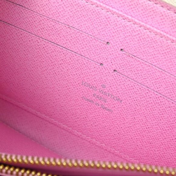 Louis Vuitton White Multicolor Zippy Wallet M60241 CA4111 153886 - Picture 9 of 12